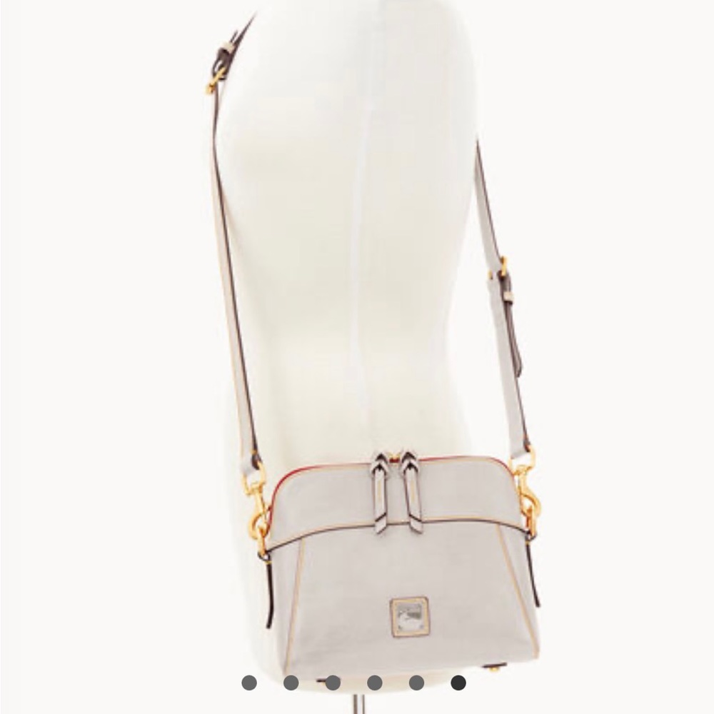 Dooney & Bourke Florintine Cameron crossbody in color Ecru Fair offers accepted